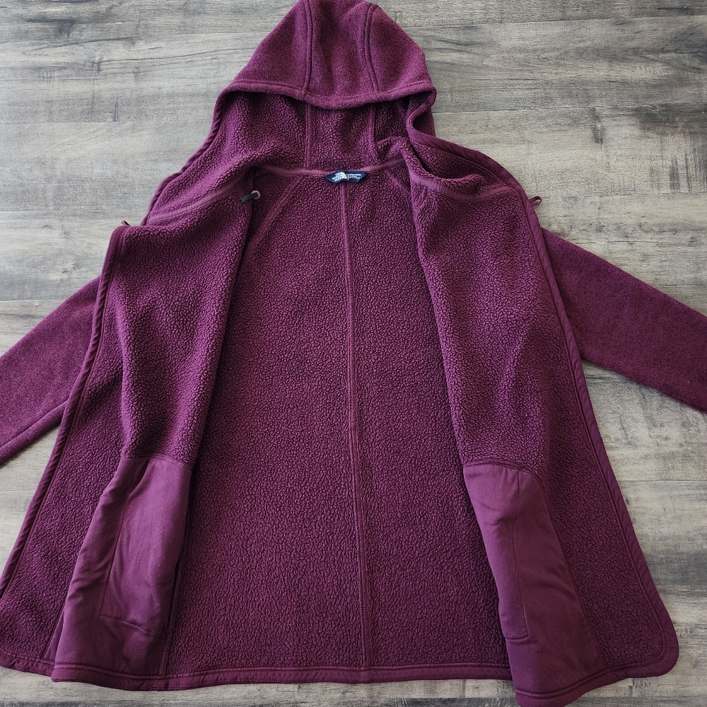 The North Face Crescent Wrap Sweater Hooded Women's Small - Picture 11 of 15